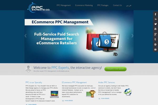 Envision theme site design template sample