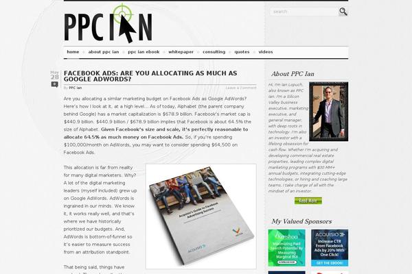 (in)SPYR theme site design template sample