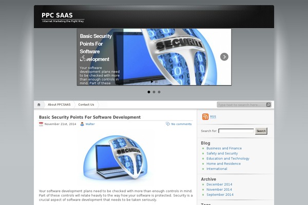 iNove theme site design template sample