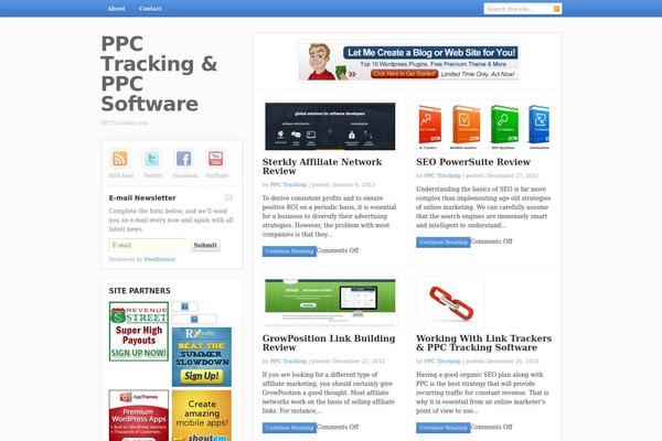 Smartblog theme site design template sample