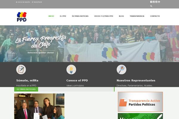 Site using Tweet Blender plugin