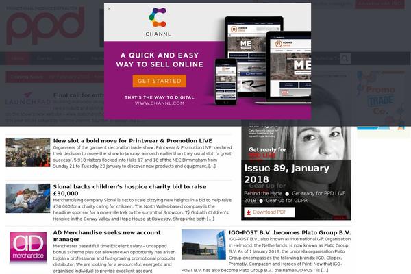 PPD theme websites examples