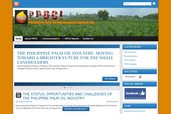 Site using 7feeds ticker plugin