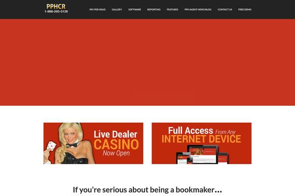 Thunder theme site design template sample