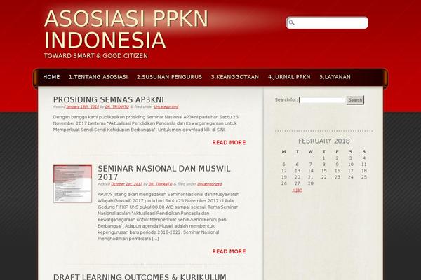 Frantic theme site design template sample