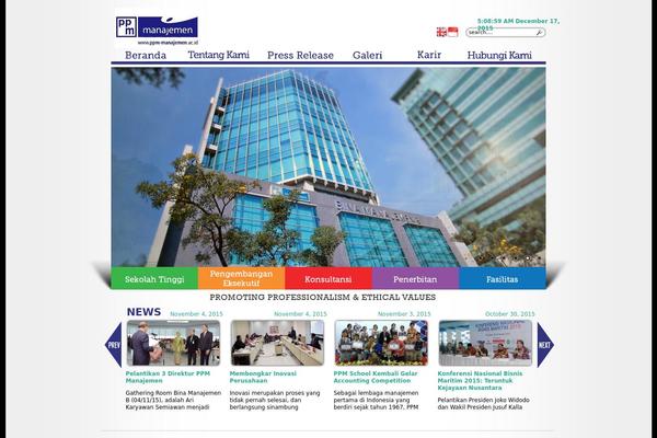 BLO theme site design template sample