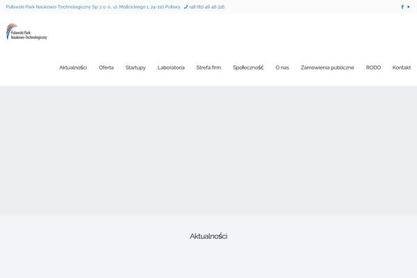 Site using Revslider-particles-addon plugin