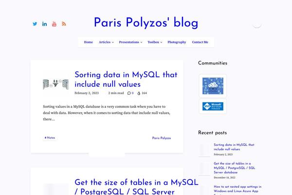 ppolyzos.com site used Maktub