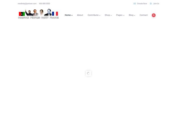 Site using Potisen-themer plugin