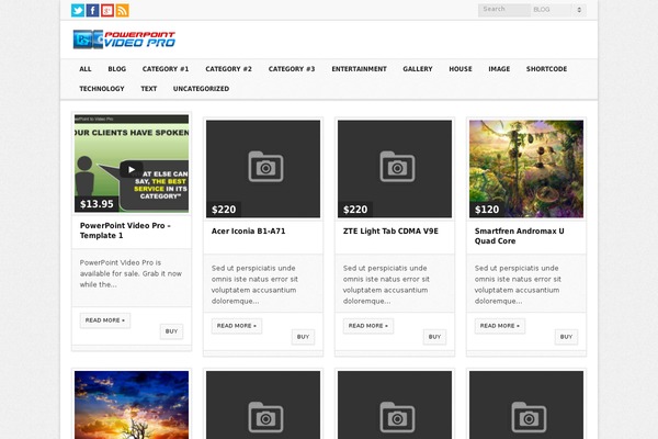 Site using InstaBuilder plugin