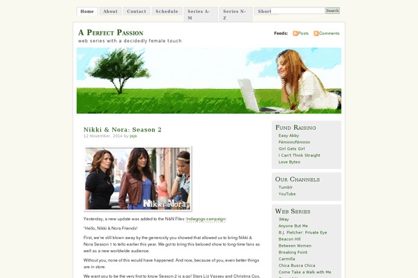 Misty Look theme site design template sample