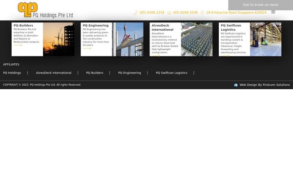 Firstcom theme site design template sample
