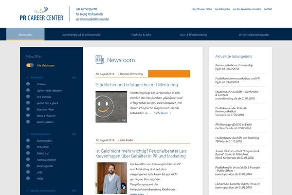 Site using Announcer plugin