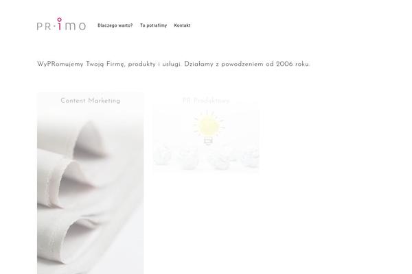 pr-imo.com site used Flatfolio