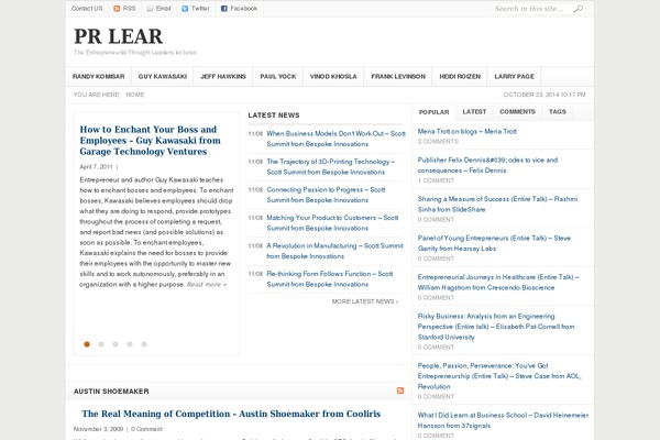 Weekly theme site design template sample