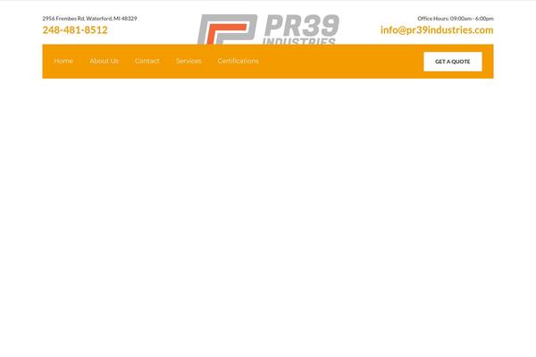 pr39industries.com site used Factoryplus