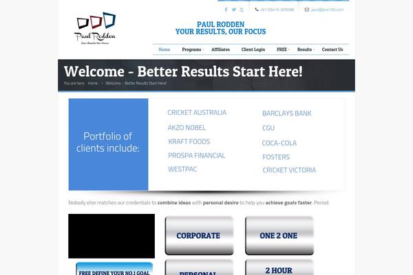 Bretheon theme site design template sample