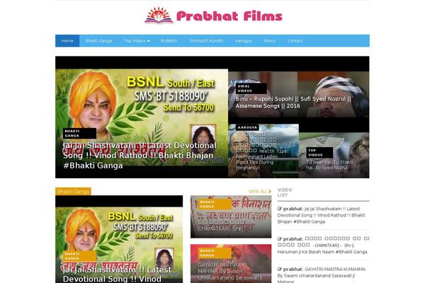 Focus theme site design template sample