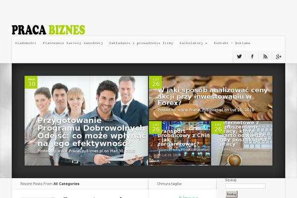 Nexus theme site design template sample