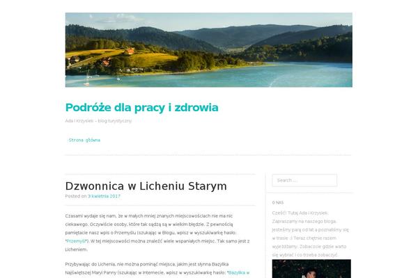 Truly-minimal theme site design template sample