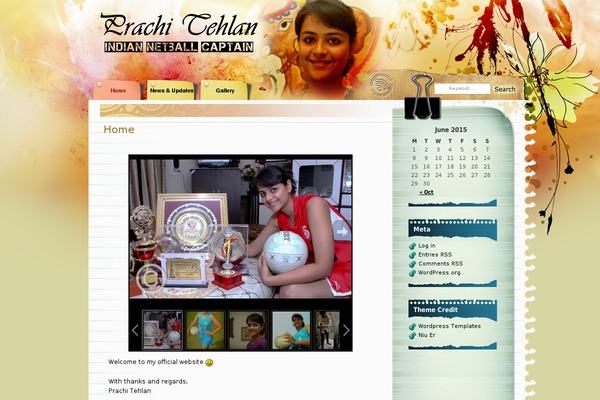 Site using Embed Facebook plugin
