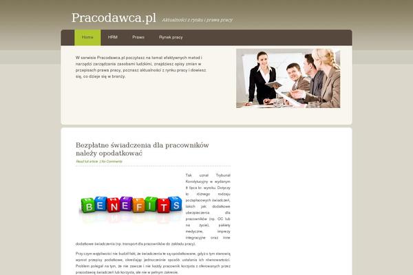 SmartBiz theme site design template sample