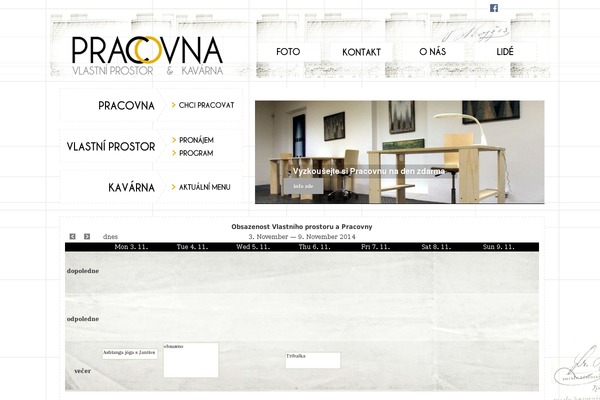 Site using Easy WordPress Parallax Slider plugin