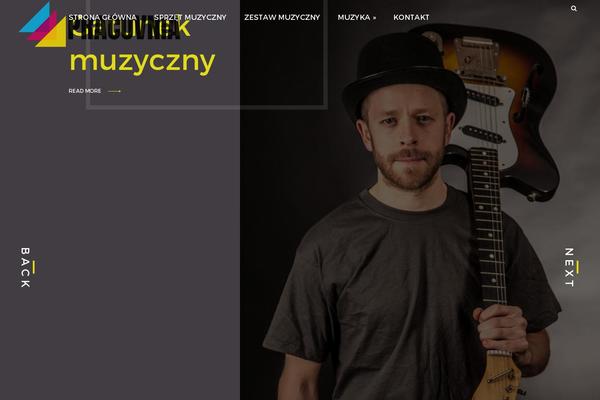 Adaption theme site design template sample