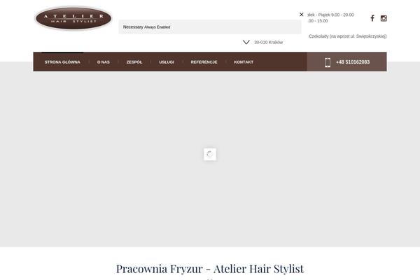 Cinderella theme site design template sample