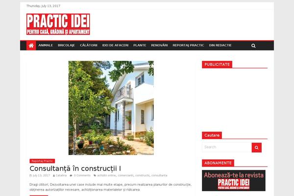 Colormag-child theme site design template sample