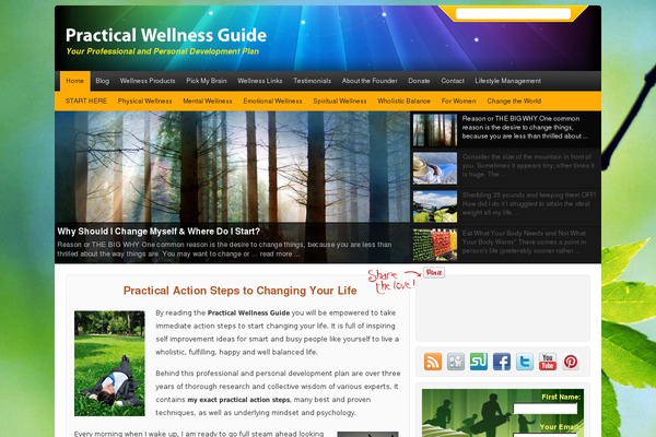 Falcon theme site design template sample