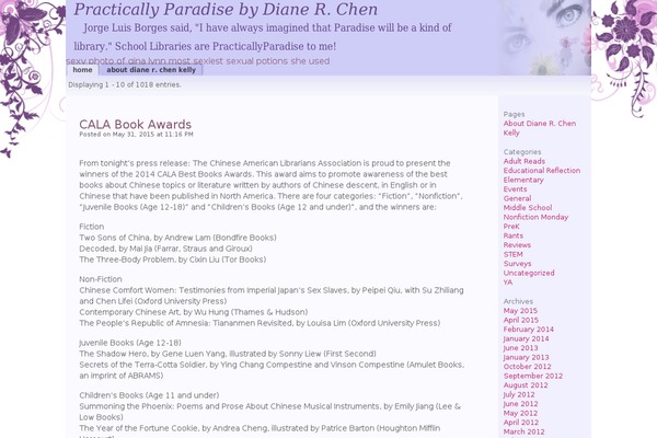 Purple Pastels theme site design template sample