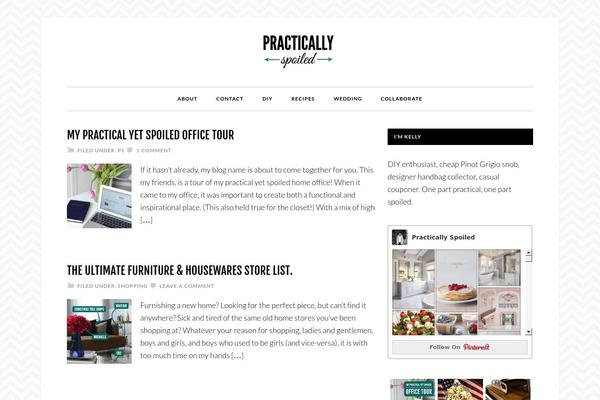 Daily Dish Pro theme site design template sample