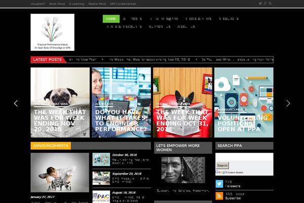 Solaris theme site design template sample