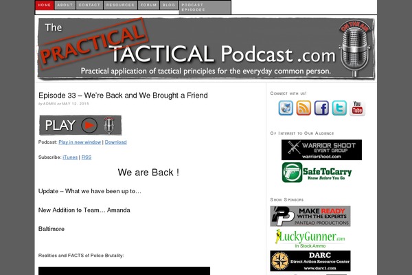 Thesis 1.8.5 theme site design template sample