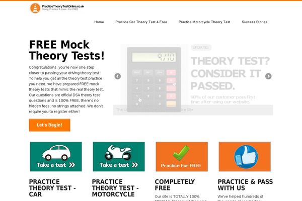discover theme site design template sample