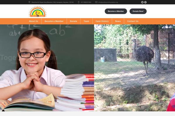 pradhyumnfoundation.org site used Welfare