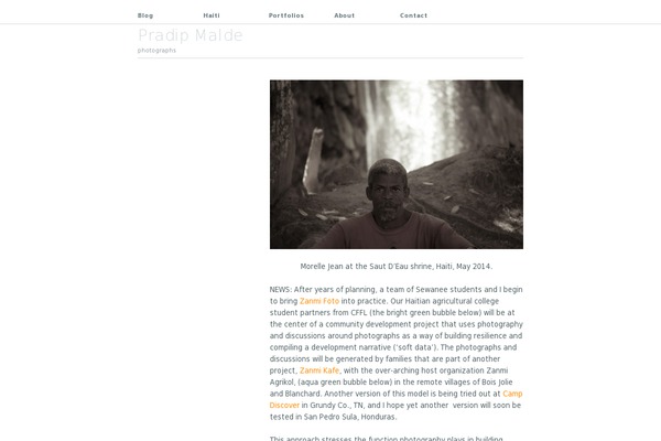 Wu Wei theme site design template sample