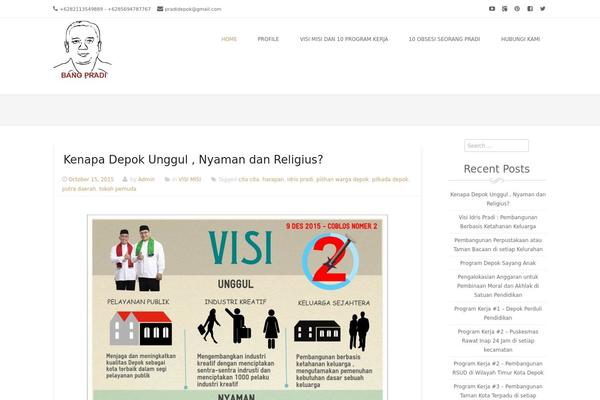 Brasserie theme site design template sample