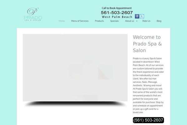 pradospasalon.com site used Thebeautysalon2
