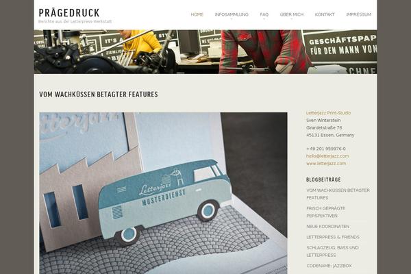praegedruck.org site used Brasserie-child