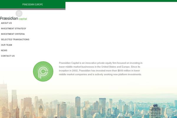 praesidian.com site used Praesidian-child