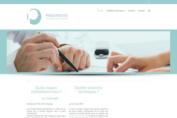 3Clicks Child theme site design template sample