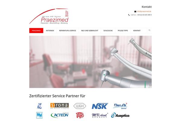 Goodnex theme site design template sample