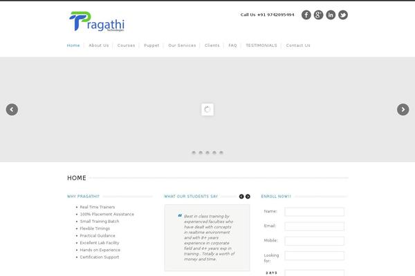 Site using WP Social Icons plugin