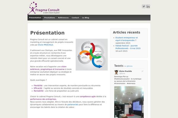 Responsive theme site design template sample