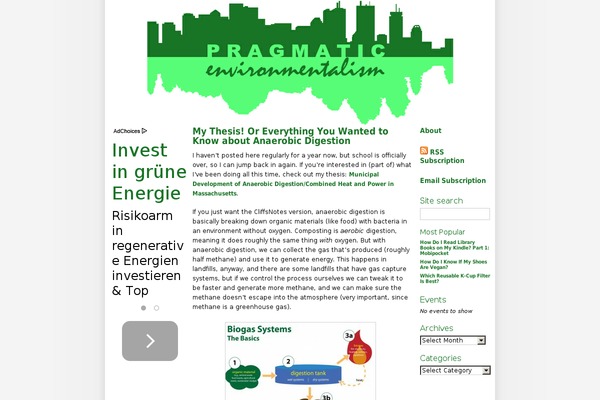 pragmaticenvironmentalism.com site used Wooden Mannequin