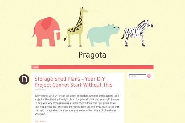 Pachyderm theme site design template sample