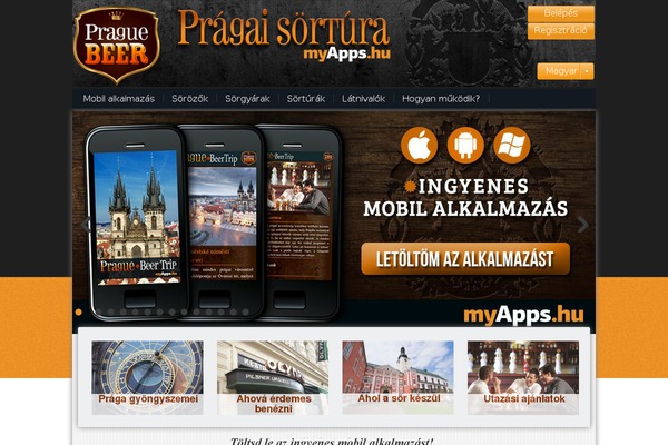praguebeertrip.com site used Myapps