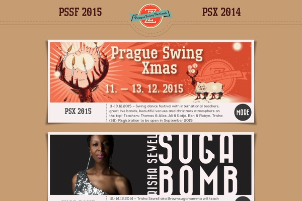 pragueswingfestivals.com site used Retro